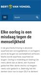 Mobile Screenshot of bertvanvondel.nl